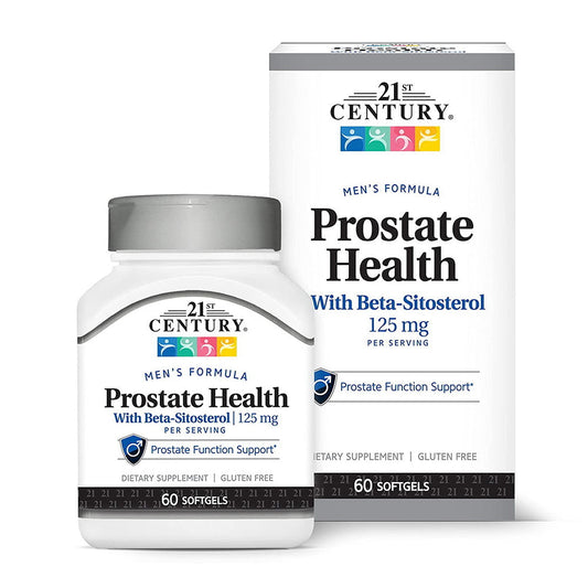 21St Century Prostate Health CareWith Beta-Sitosterol, 125 Mg, 60 Softgels