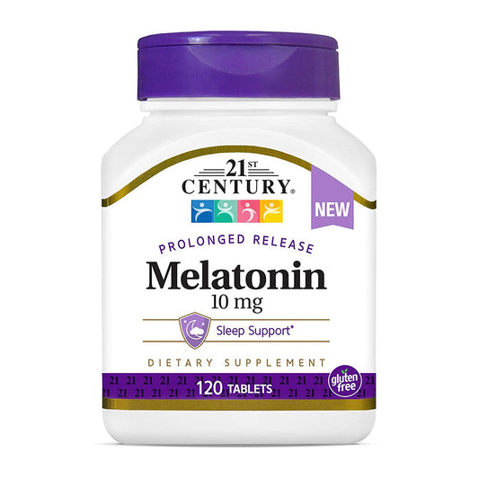21St Century Melatonin Prolonged Release 10 Mg 120 Tablet