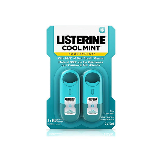 Listerine Pocketmist Oral Care Cool Mint 0.52 Oz