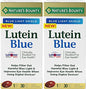 Nature'S Bounty Lutein Blue Softgels, Dietary Supplement, 30 Count