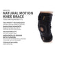 Copper Fit Knee Brace Natural Motion, 1 Ea