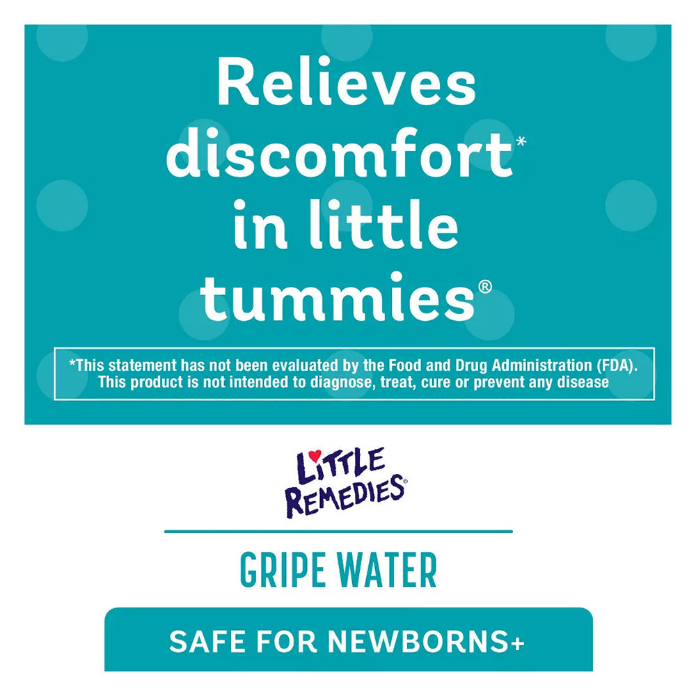Little Remedies Gripe Water For Baby Gas Colic Or Hiccups - 4 Fl Oz