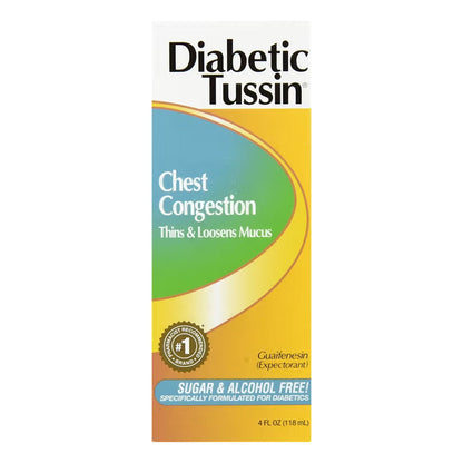 Diabetic Tussin??????? Chest Congestion Relief 4 Fl. Oz. Box