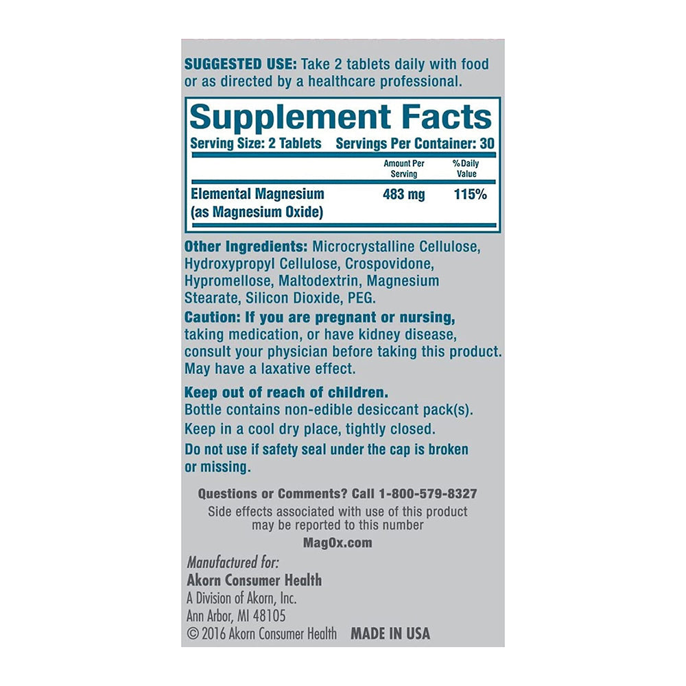 Magox 400 Tablets 60 Tablets