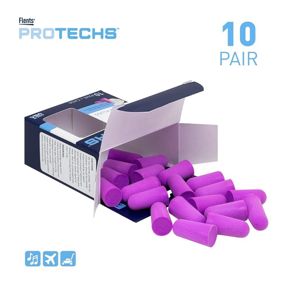 Flents Foam Ear Plugs - 10 Pairs
