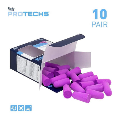 Flents Foam Ear Plugs - 10 Pairs