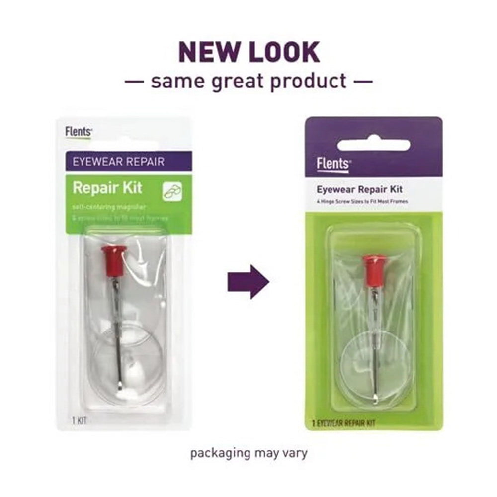Flents Eyewear Eye Glasses Repair Kit, With Magnifying Glass