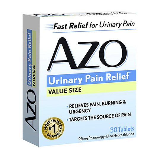 Azo Standard Urinary Pain Relief Tablets - 30 Ea