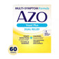 Azo Yeast Plus - Yeast Infection Symptom Relief - 60 Tablets