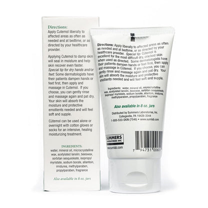 Cutemol Emollient Cream For Severe Dry Skin By Summers Laboratories - 2 Oz