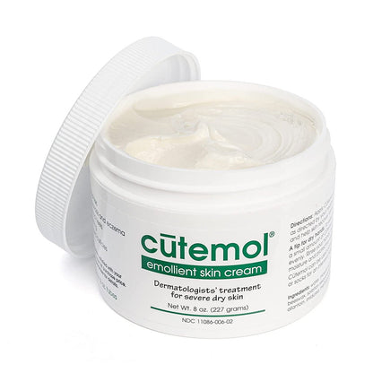 Cutemol Rich Emollient Cream For The Most Severe Dry Skin, 8 Oz