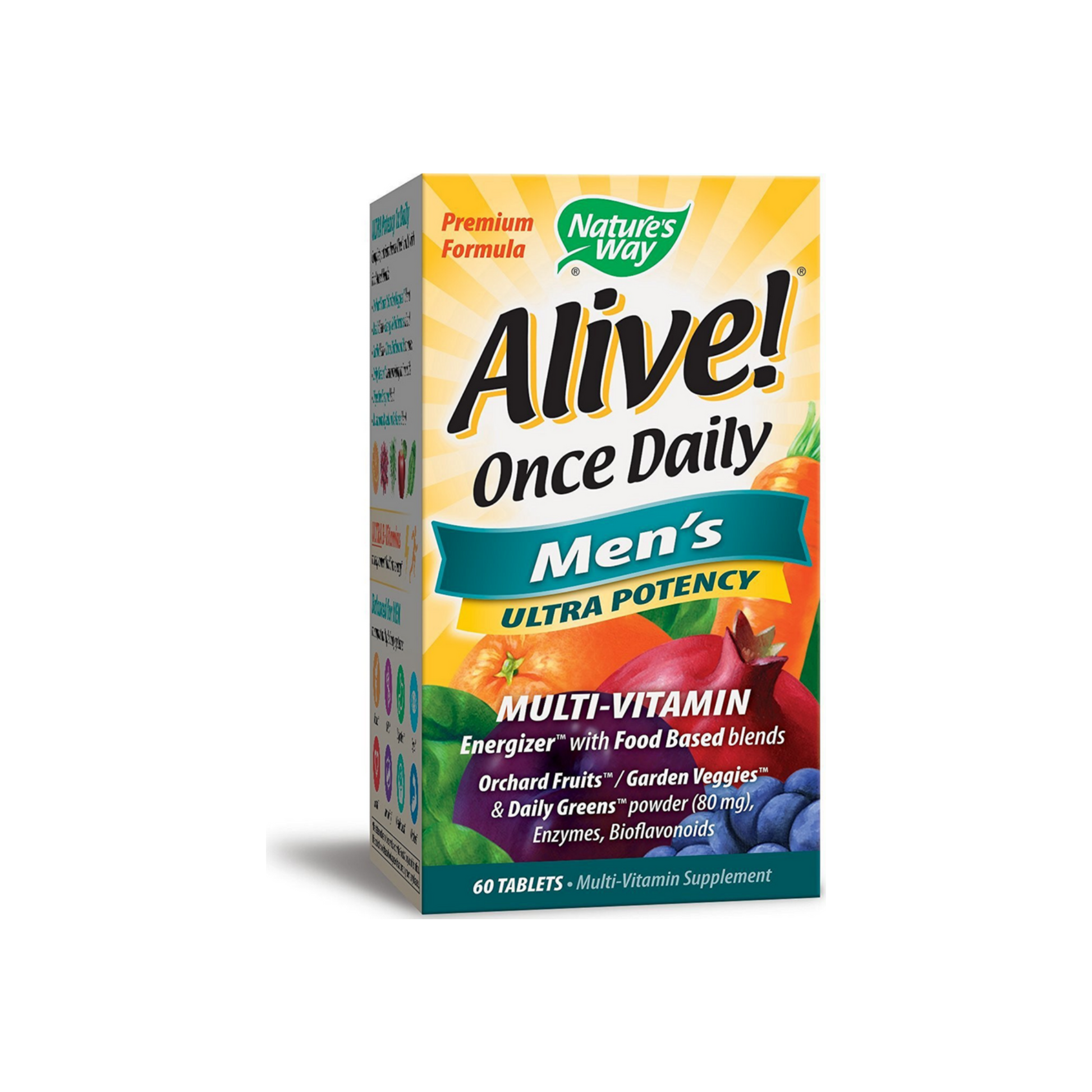Nature'S Way Alive! Men'S Multivitamin - 60 Ct