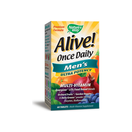Nature'S Way Alive! Men'S Multivitamin - 60 Ct