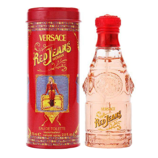 Red Jeans By Versace Women'S Eau De Toilette Spray 2.5 Oz