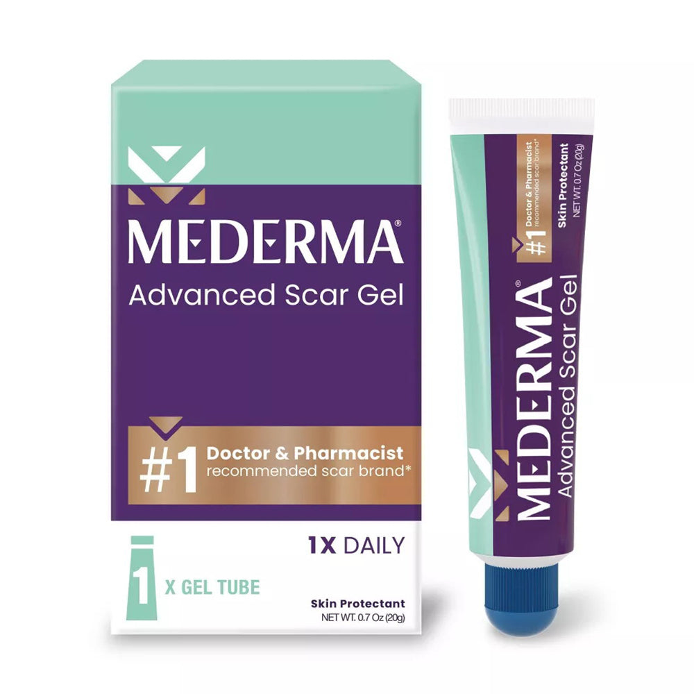 Mederma Advanced Scar Therapy Gel Treats Old And New Scars - 0.70 Oz