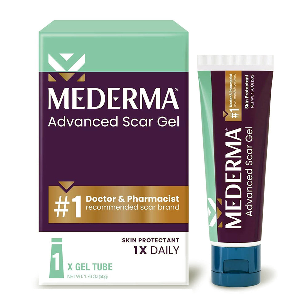 Mederma Advanced Scar Therapy Gel Treats Old And New Scars - 1.76 Oz