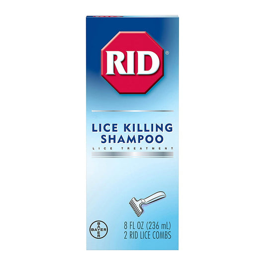Rid Lice Killing Shampoo Contains Nit Comb Bottle - 8 Ounce, 1 Count