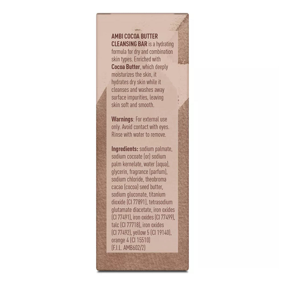 Ambi Cocoa Butter Cleansing Bar, 3.5 Ounce