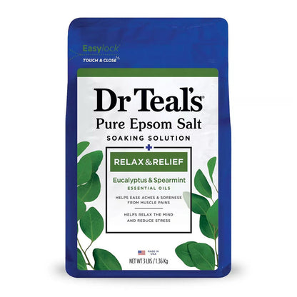 Dr Teal'S Epsom Salt Soaking Solution, Relax & Relief 48 Oz