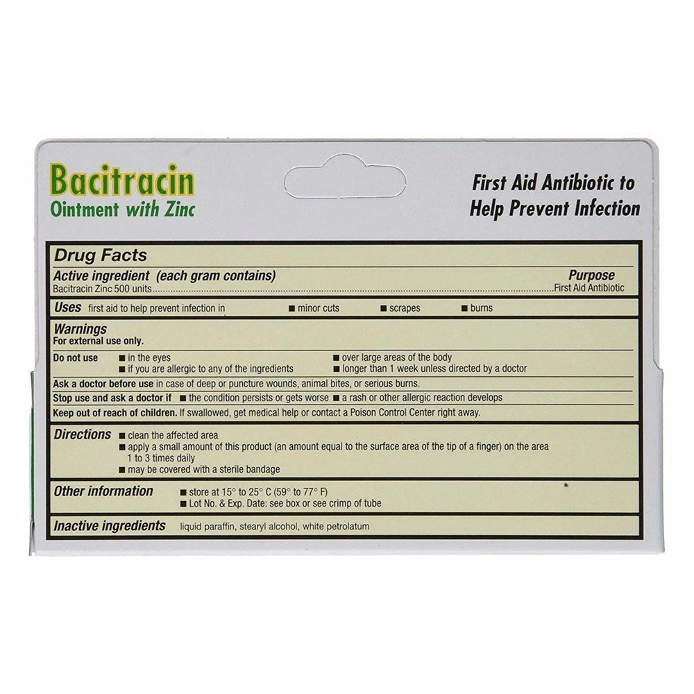 First Aid Research Corp Bacitracin-Zinc Oint Far, 1 Ounce