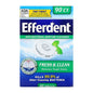 Efferdent Plus Denture Cleanser Tablets Minty Fresh Burst Listerine