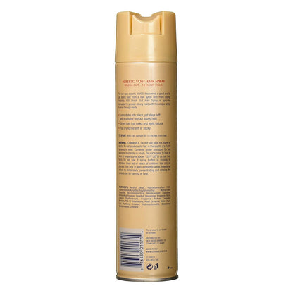 Vo5 Hair Spray Brush Out Crystal Clear, 14 Hour Hold 8.5 Oz