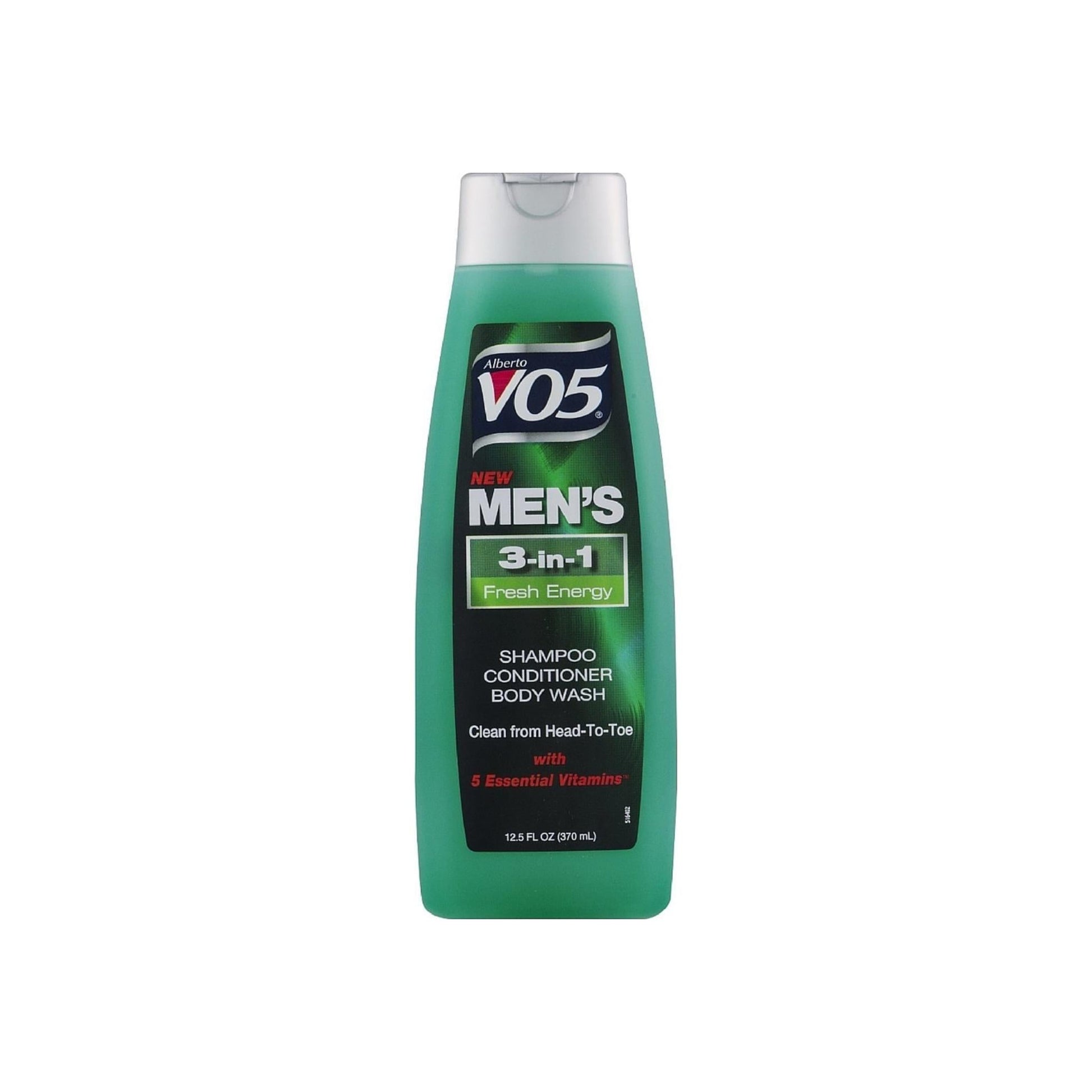 Vo5 Alberto Men'S 3-In-1 Shampoo Conditioner Body Wash, Fresh Energy 12.50 Oz