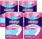 Always Thin No Feel Protection Daily Liners Regular Absorbency Unscented, 72 Ct