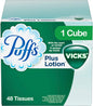 Puffs Plus Lotion With Vicks - 48 Tissues Per Box