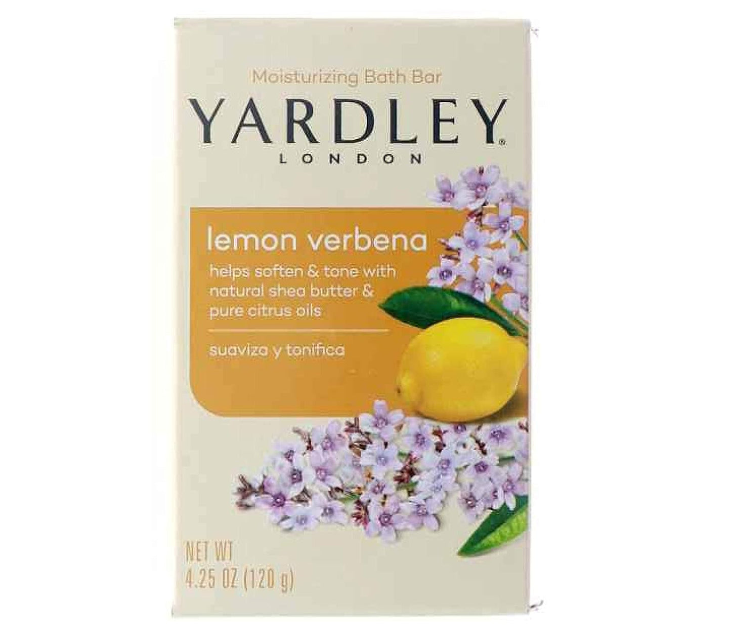 Yardley Lemon Verbena Bar Soap 4.0 Ounce