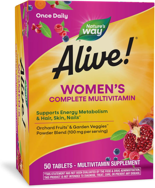 Nature'S Way Alive! Women Complete Multivitamin, 50 Ct