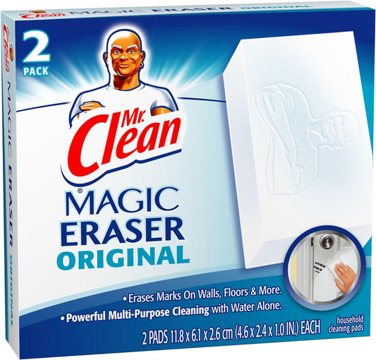 Mr Clean Erase and Renew Magic Eraser, Original, 2 Count