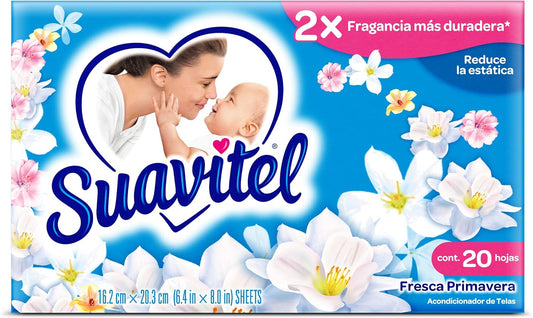 Suavitel Sheets 20 sheets, Field Flowers