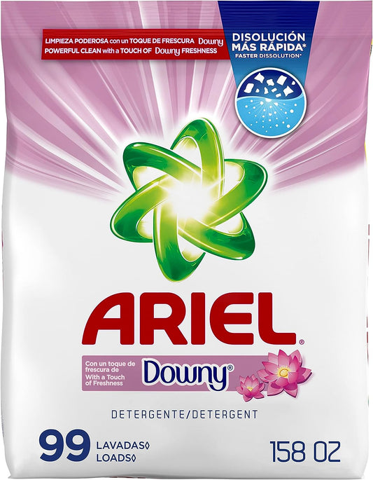 Ariel, With A Touch Of Downy Freshness, Powder Laundry Detergent, 158 Oz