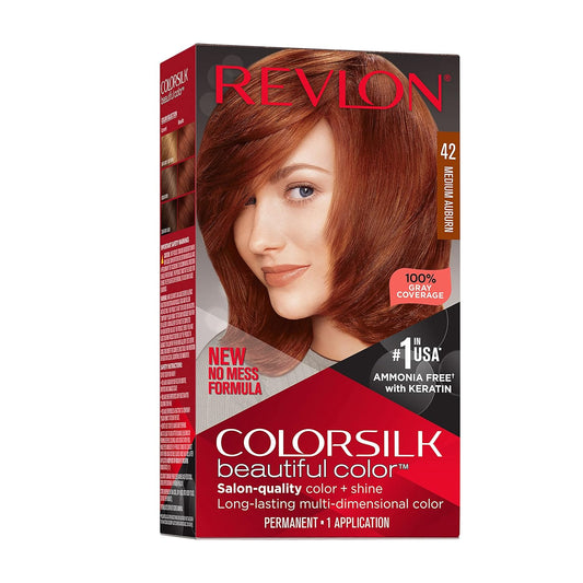 Revlon Colorsilk Hair Color - Medium Auburn - 4.4 Fl Oz