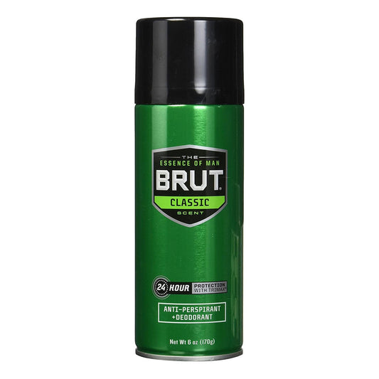 Antiperspirant & Deodorant Spray By Brut For Unisex - 6 Oz