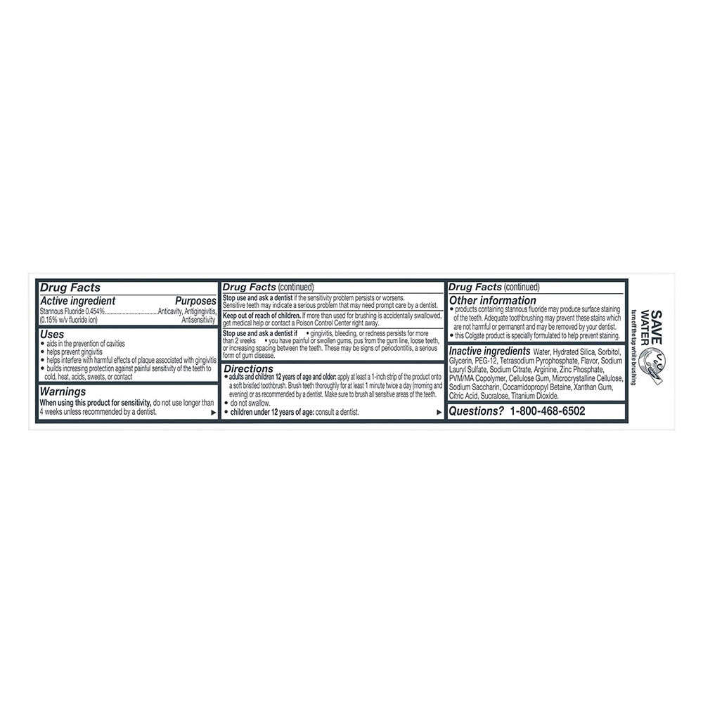 Colgate Total Plaque Pro Release Whitening Toothpaste,3.0 Oz Tube