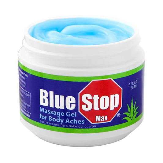 Blue Stop Max Massage Gel - 2 Oz