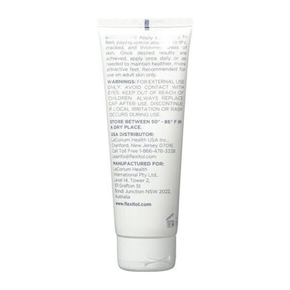 Flexitol Heel Balm Moisturizing Exfoliating Foot Cream - 4 Oz