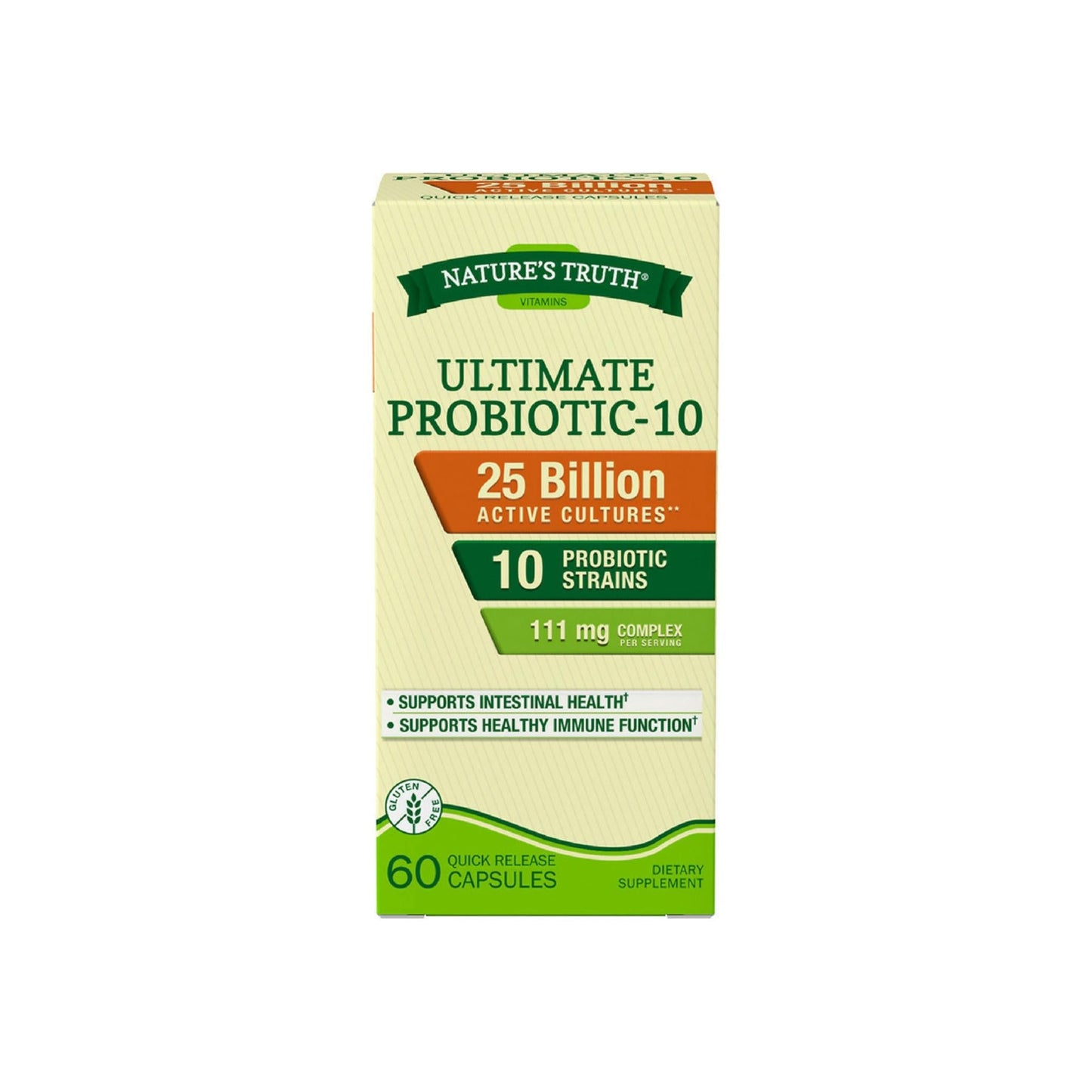 Nature'S Truth Ultimate Probiotic 10-Capsules 60 Ea