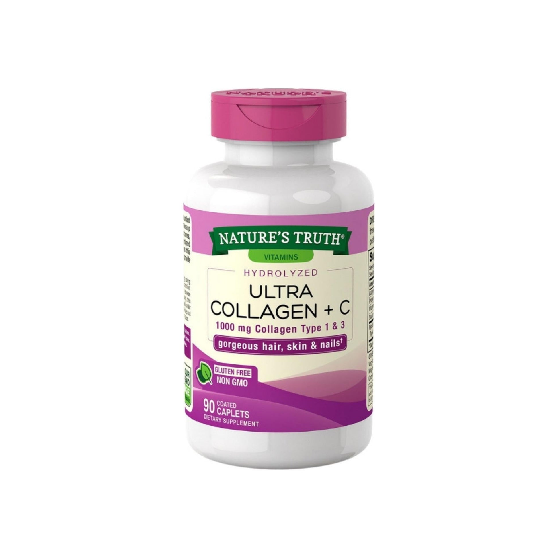 Nature'S Truth Hydrolyzed Collagen Dietary Supplement Caplets, 90 Ea