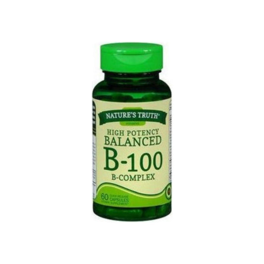 Nature'S Truth High Potency Balanced B-100 B-Complex, 60 Ea