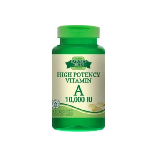 Nature'S Truth Vitamin A 10,000 Iu Quick Release Softgels, 100 Ea