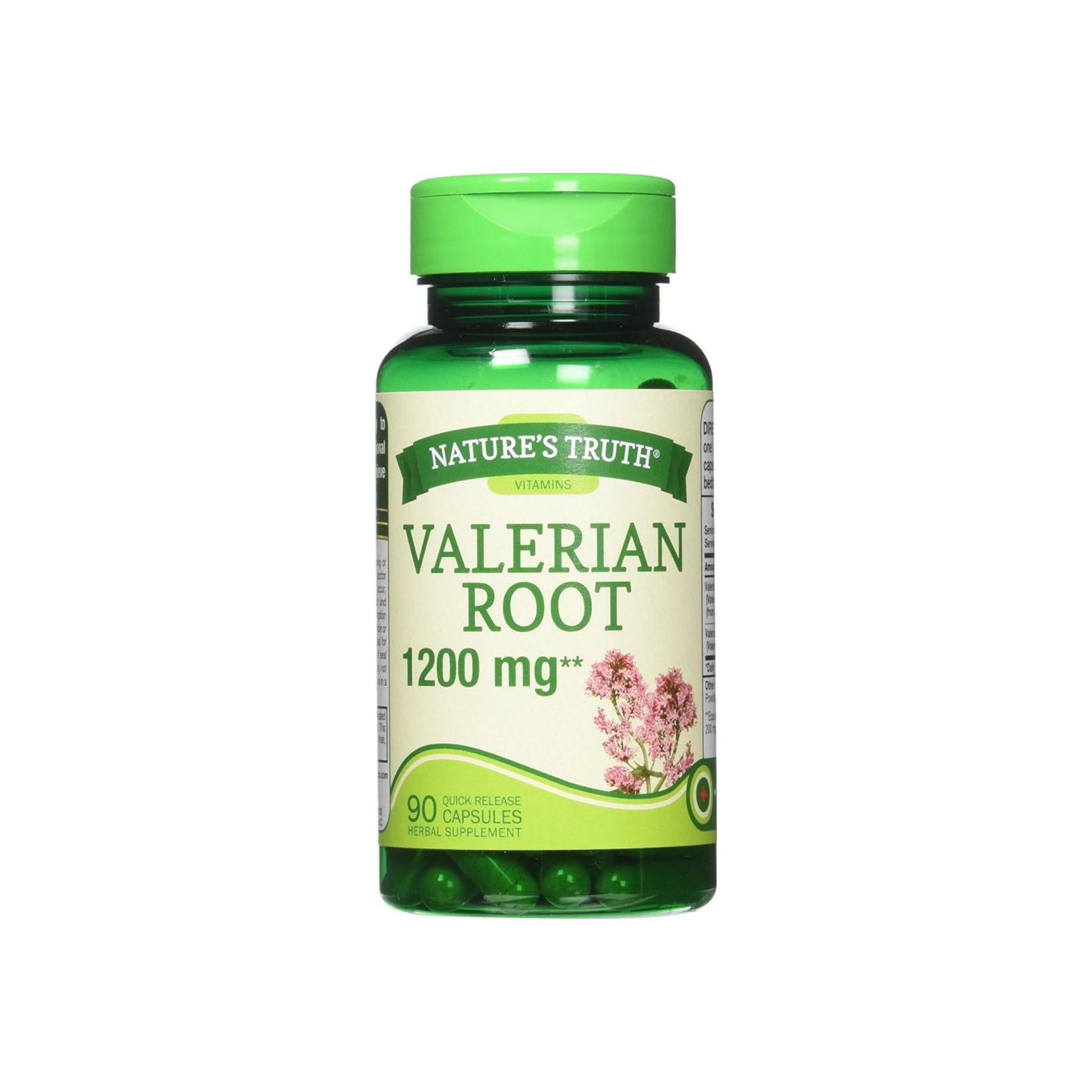 Nature'S Truth Valerian Root 1200 Mg Supplement 90 Ea