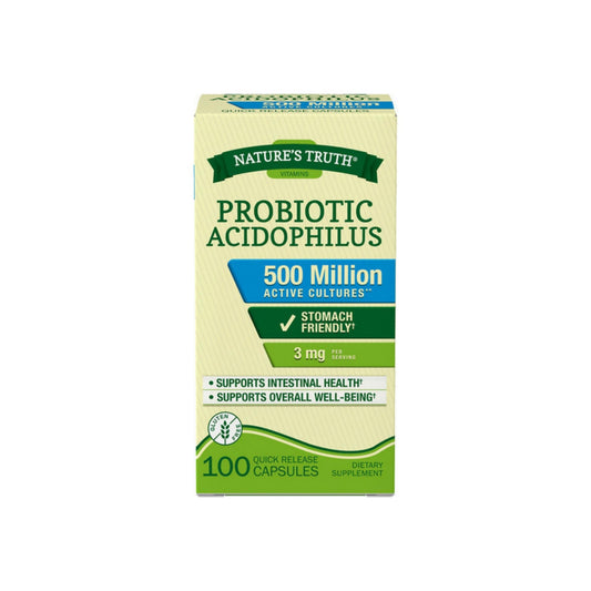 Nature'S Truth Probiotic Acidophilus 500 Million 100 Ea