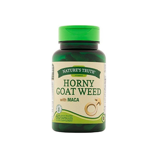 Nature'S Truth Horny Goat Weed With Maca Capsules 60 Ea