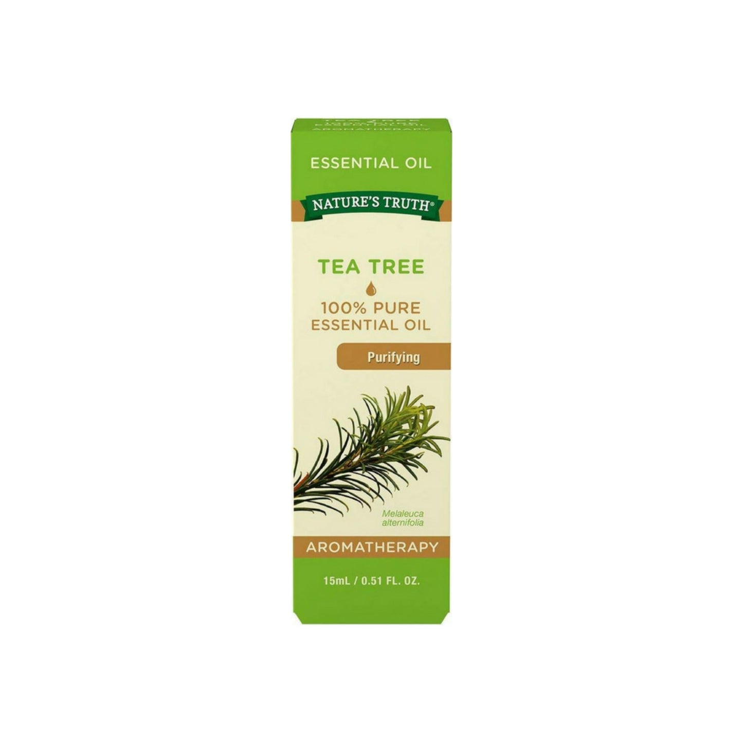 Nature'S Truth Aromatherapy 100% Pure Essential Oil, Tea Tree 0.51 Oz