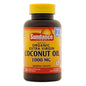 Sundance Vitamins Organic Coconut Oil 1000 Mg Dietary Supplement, 50 Ea