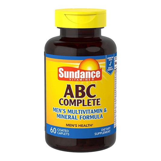 Sundance Vitamins Abc Complete Men'S Multivitamin & Mineral Formula, 60 Ea