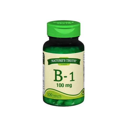 Nature'S Truth Vitamin B-1 100Mg Tablets, 100 Ea